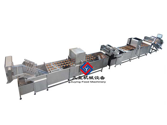 梅菜清洗流水線